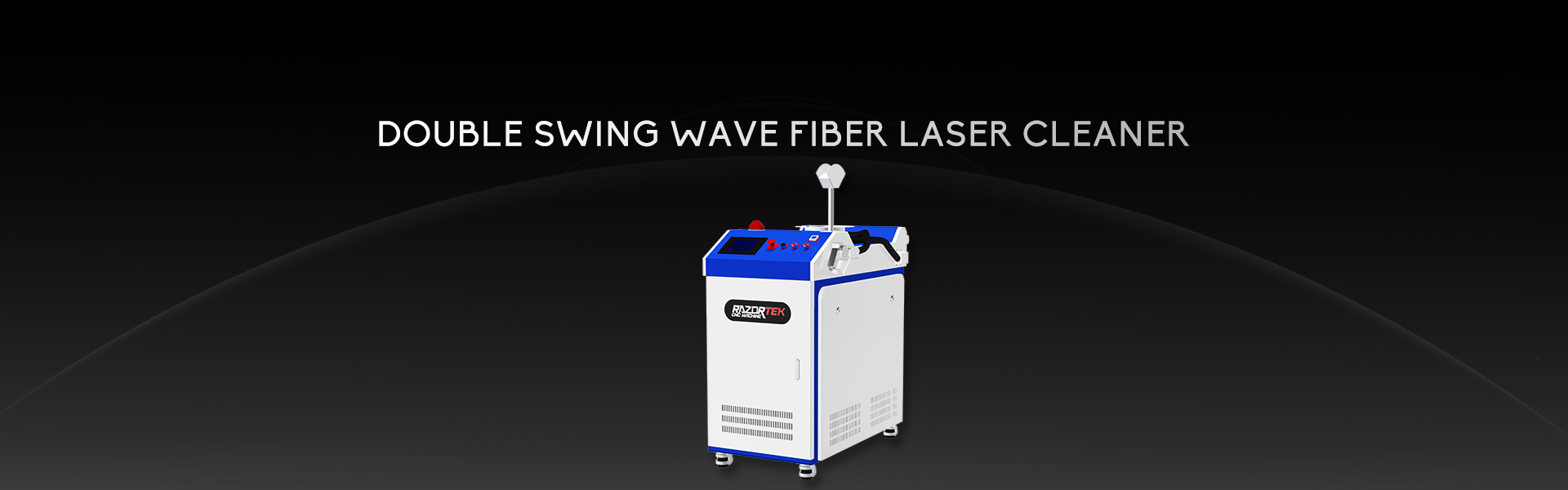 Double Swing Wave Fiber Laser Cleaner