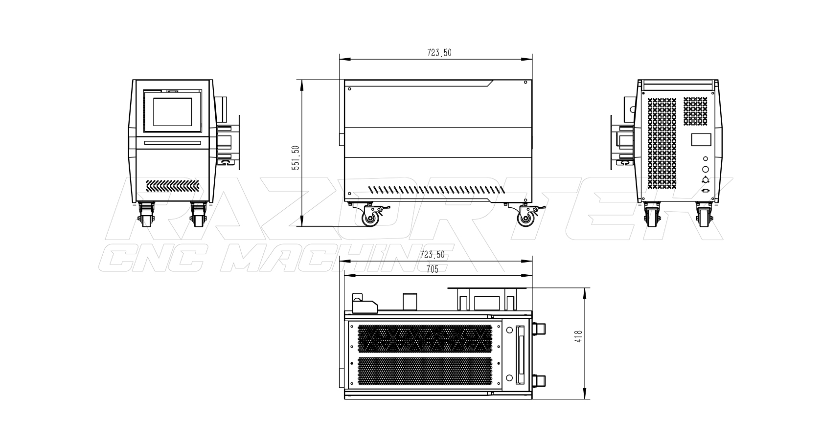 Mini Air Cooled Fiber Laser Welder