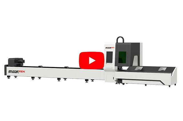 RZ60F pipe tube laser cutter video