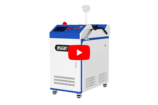 fiber laser cleaning machine video