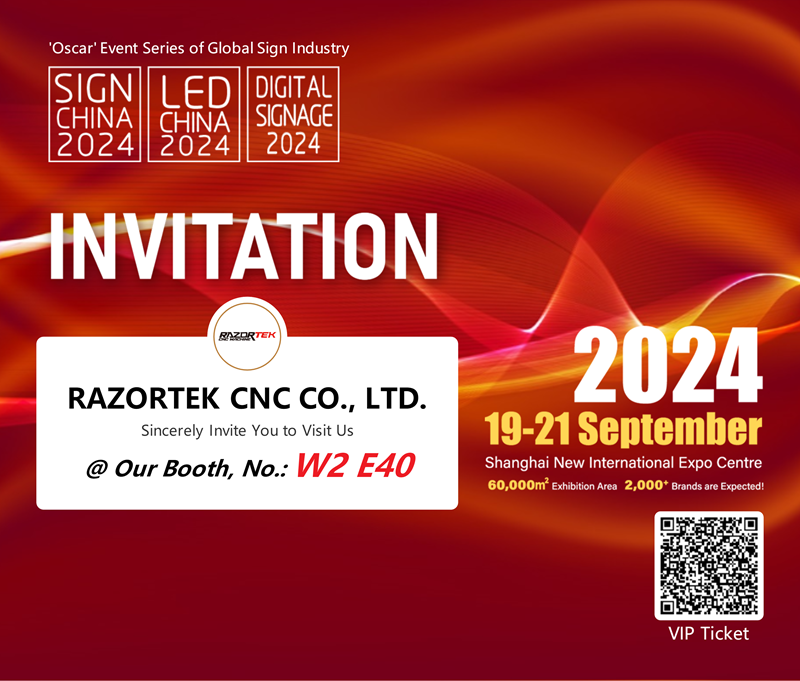 Join Razortek at SIGN CHINA 2024 in Shanghai!